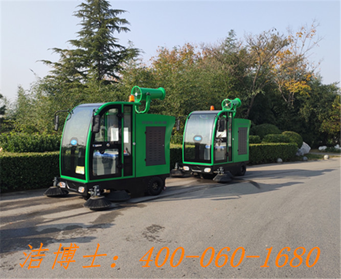 潔博士電動掃地機(jī)用戶案例——邯鄲龍湖公園